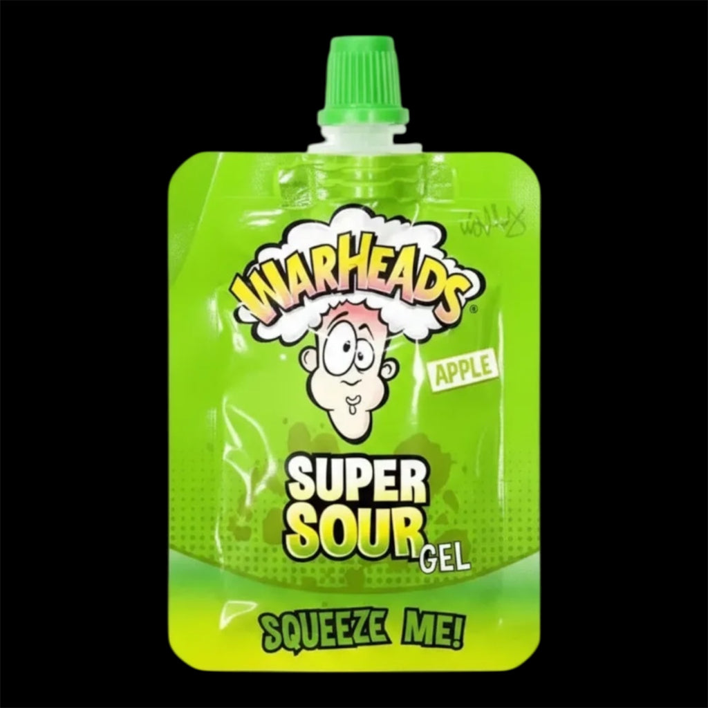WARHEADS SUPER SOUR GEL - Apple - $low $yrup $low $yrup $low $yrup